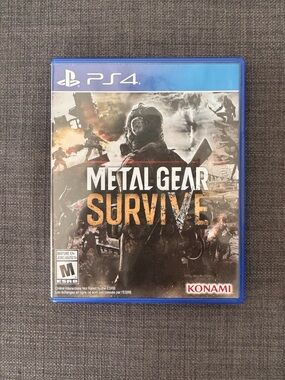 Metal Gear Survive Sony PS4 Game Complete Playstation 4
